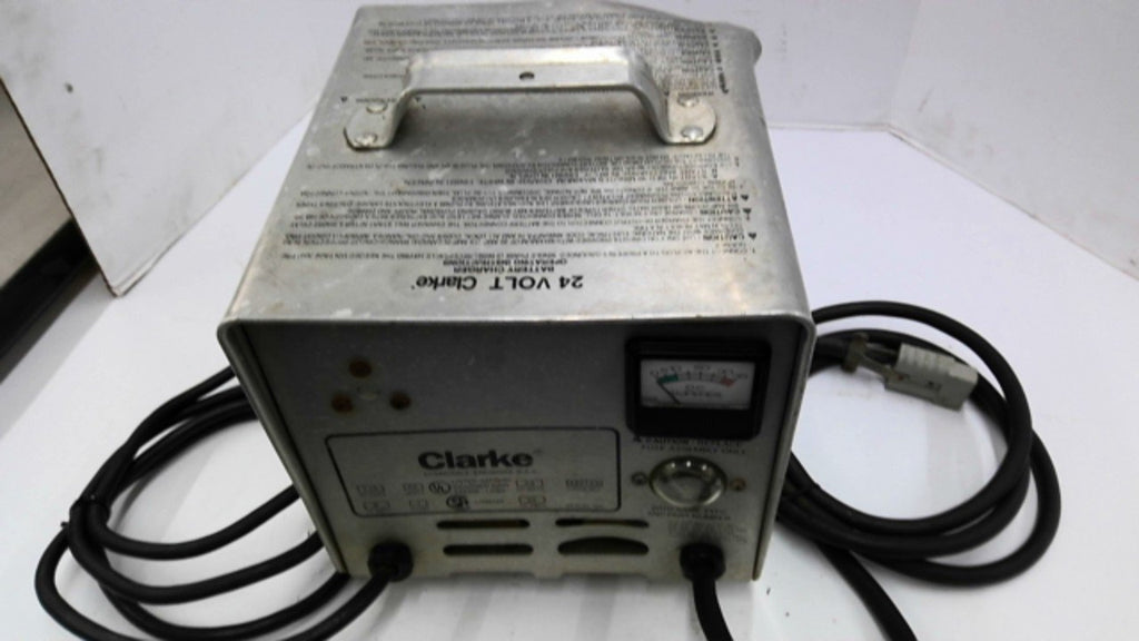 Clark Battery Charger 24 DC Volts 25 Amp AC Volts 115/60HZ 9 Amps