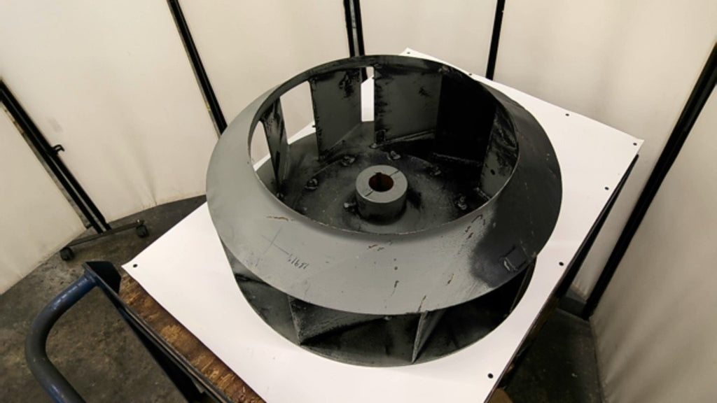 22 Inch Steel Backward Inclined Blower Wheel