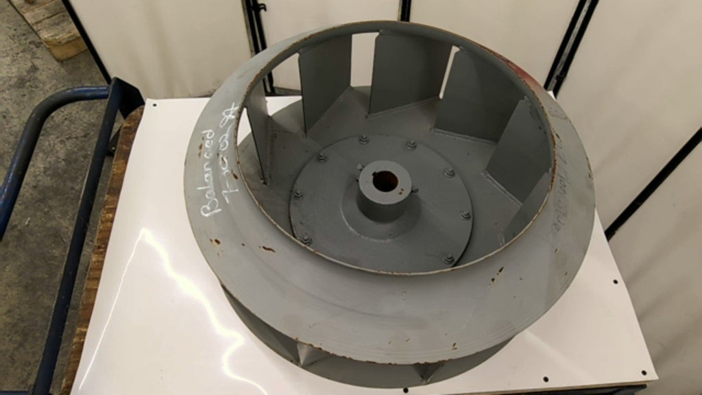 24 Inch Steel Backward Inclined Blower Wheel