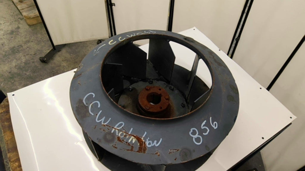 19 Inch Steel Backward Inclined Blower Wheel