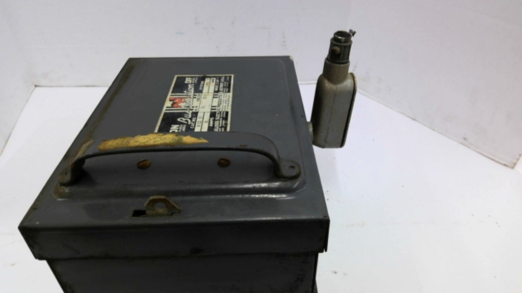 Bustribution BP-322 Bull Dog Bus Plug 60 Amps 240 Volts AC 7 1/2 HP
