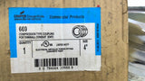 Crouse Hinds 669 4" Metal Coupling