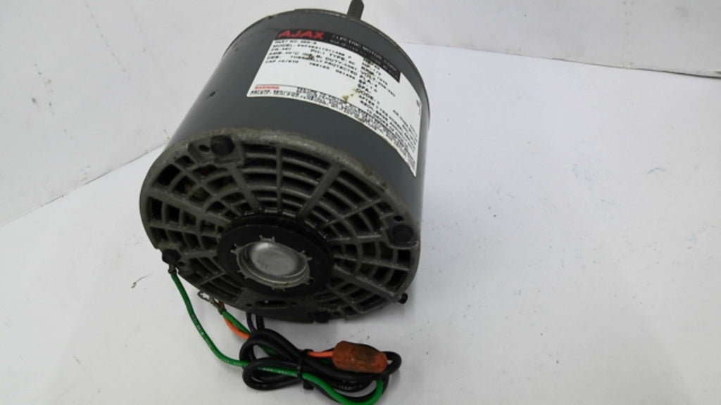 Ajax 3VF48A1101148B Electric 1/2HP AC Motor 1075RPM Single PH 48Y FR 208-230V