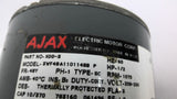Ajax 3VF48A1101148B Electric 1/2HP AC Motor 1075RPM Single PH 48Y FR 208-230V