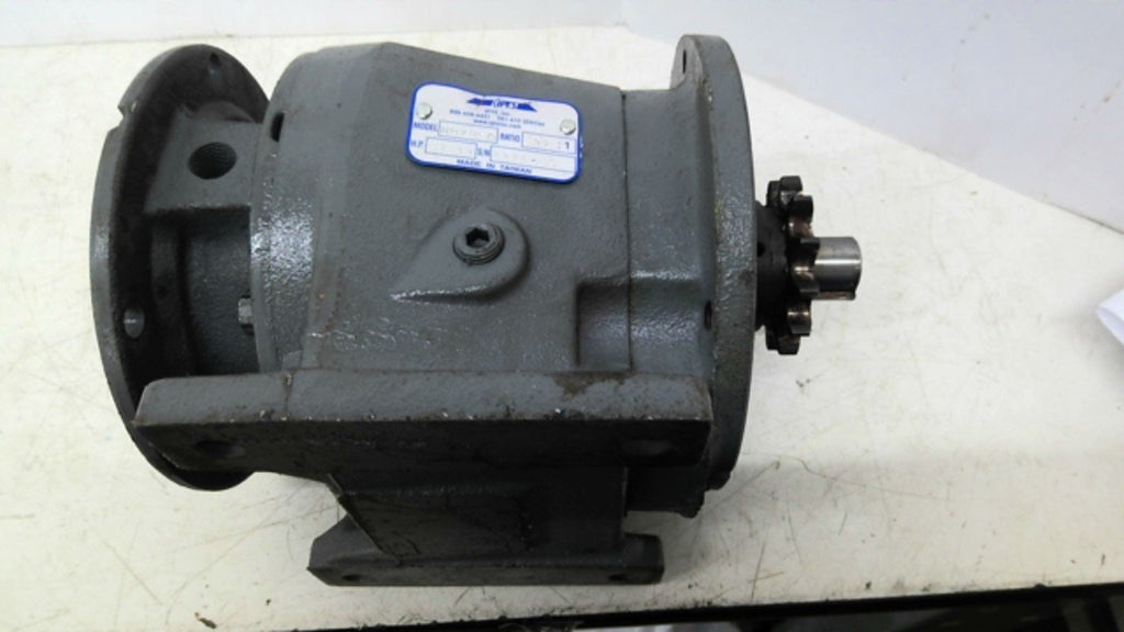 IPTS HQVD-A 1.13HP Gearbox 37:1 Ratio