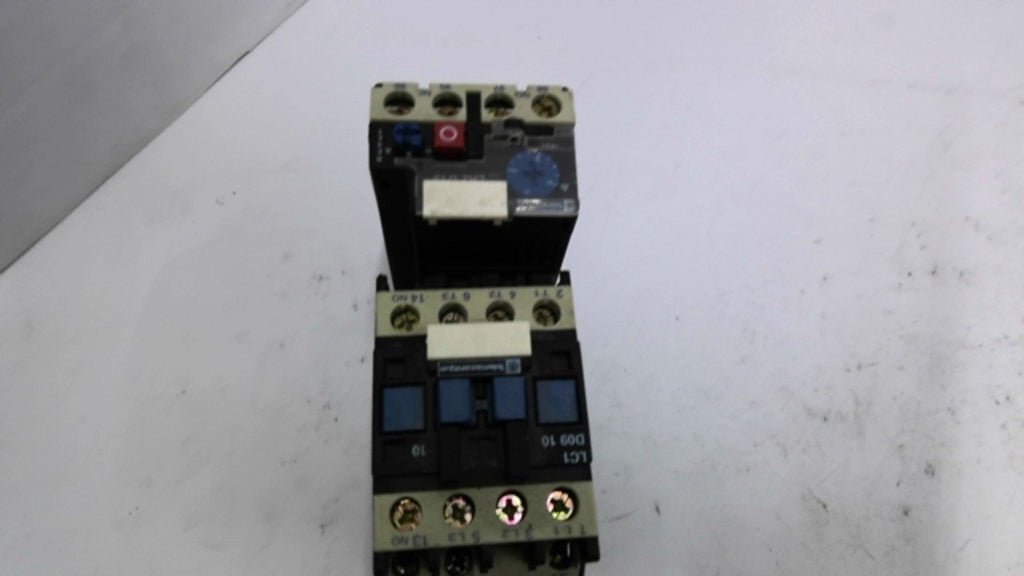 Telermecanique LC1D0910 Contactor With a Thermal Overload Relay LR2D 9Amp 600V