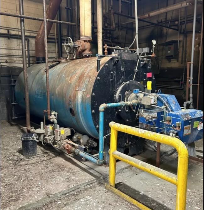 York Shipley 560C-S3D-175X-S150-LP/2 Global Boiler 140.000 BTU/Gal 150 PSI 7 1/2