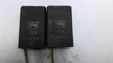 National 258 61049241 Carbon Motor Brush Set of 2