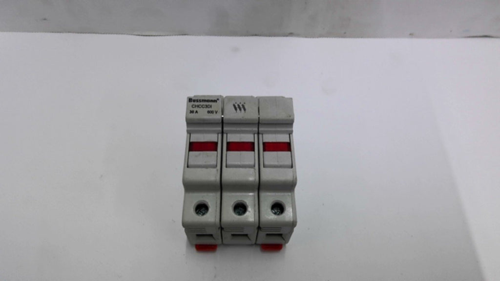 Bussmnann CHCC3DI 3 pole Modular Fuse Holder 600 v x 30 Amps