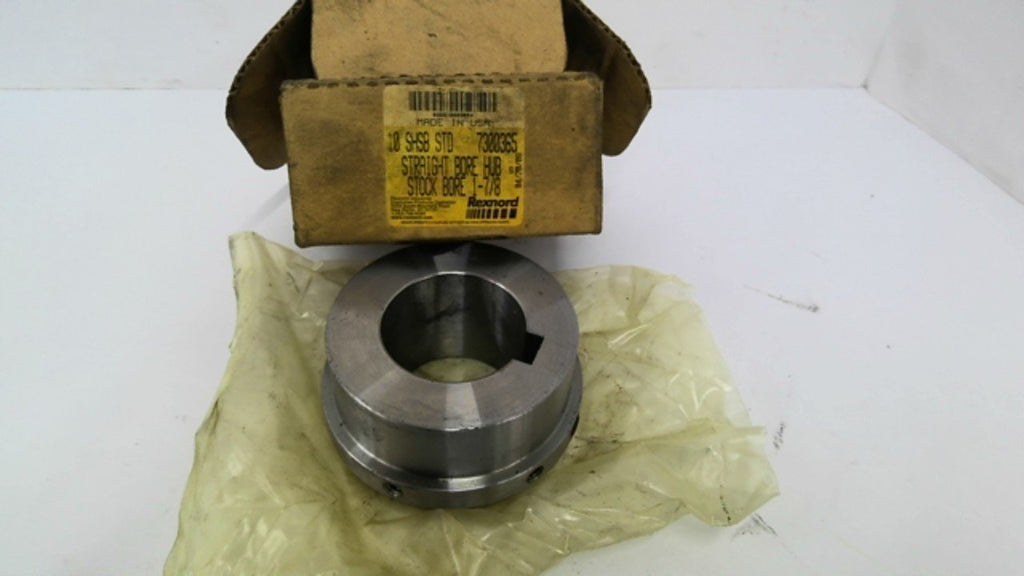 Rexnord 10SHSB STD 7300365 Straight Bore Hub Bore 1-7/8" OAW 3-5/8"