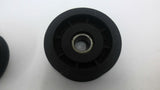 Efson Idler Pulleys 11/16" Bore 3" Pulley Width 1" Belt Width Lot Of 2