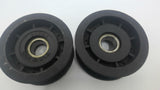 Efson Idler Pulleys 11/16" Bore 3" Pulley Width 1" Belt Width Lot Of 2