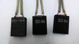 Helwig 13-399891 Carbon Motor Brush Lot of 3