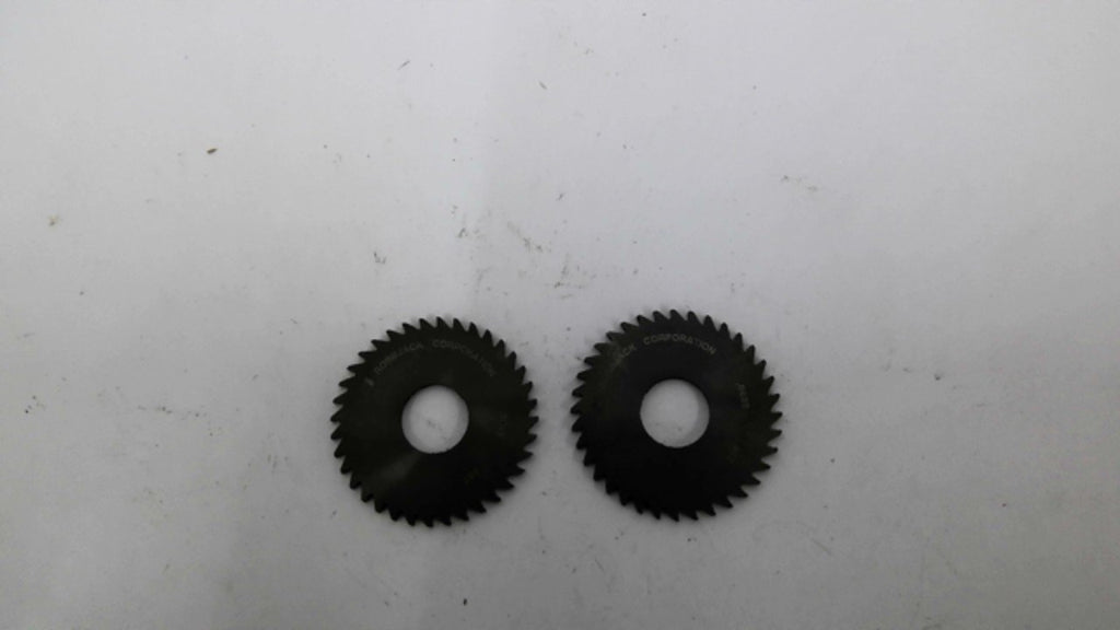 RobbJack 36T .0625 Solid Carbide Slitting Saws 3/8" Bore 1-3/8" OAW Lot Of 2