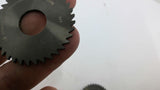 RobbJack 36T .0625 Solid Carbide Slitting Saws 3/8" Bore 1-3/8" OAW Lot Of 2
