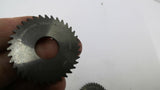 RobbJack 36T .0625 Solid Carbide Slitting Saws 3/8" Bore 1-3/8" OAW Lot Of 2