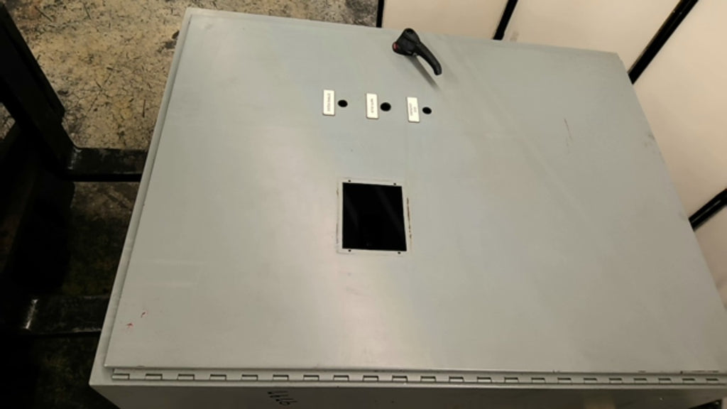 Hoffman A-48SA3816LP Wall-Mounted Industrial Disconnect Enclosure 48"x38"x16"