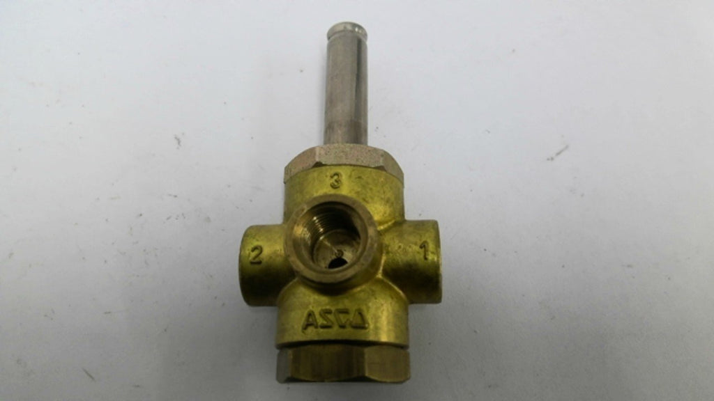 ASCO 3-Way Brass Valve Body 3/8" X 3/8" X 3/8" Bores