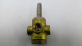 ASCO 3-Way Brass Valve Body 3/8" X 3/8" X 3/8" Bores