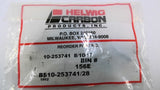 Helwig K244 Carbon Motor Brush Lot of 4