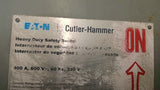 Cutler-Hammer DH365UGK Non-Fusible Industrial Safety Switch 250Hp 600Vac 250Vdc