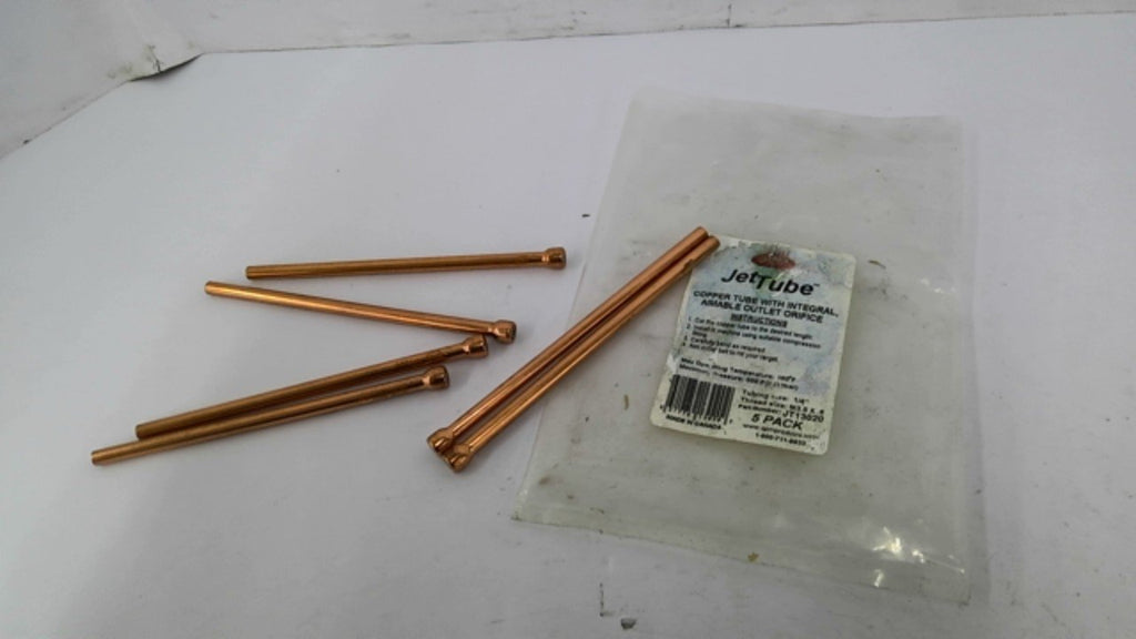 Jet Tube JT13020 Copper Tube W/Aimable Outlet Orfice 124" Tubing Size M3.5X.6