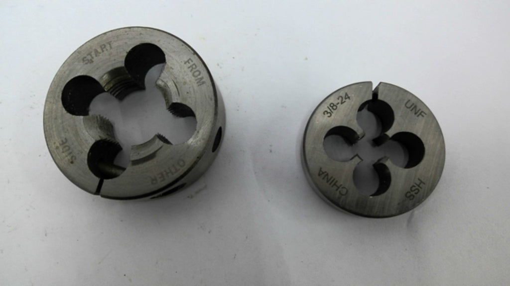 Hanson 7/8 14NF Die with HSS 3/8-24 Die