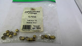 OPM CF15440 Brass Compression Fitting Sleeves 1/4" Pack of 20