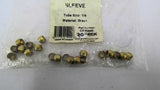 OPM CF15440 Brass Compression Fitting Sleeves 1/4" Pack of 20