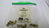 OPM CF15440 Brass Compression Fitting Sleeves 1/4" Pack of 20
