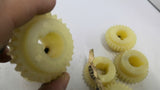 BoWax Junior 28 Teeth 5/8" Bore 1-3/4" Width 1" Length Lot Of 6