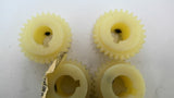 BoWax Junior 28 Teeth 5/8" Bore 1-3/4" Width 1" Length Lot Of 6