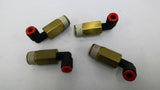 SMC Q2 Pneumatic Push Connect 3/8" X 1/4" Lot Of 4