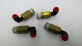 SMC Q2 Pneumatic Push Connect 3/8" X 1/4" Lot Of 4