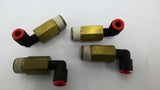 SMC Q2 Pneumatic Push Connect 3/8" X 1/4" Lot Of 4