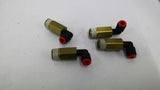 SMC Q2 Pneumatic Push Connect 3/8" X 1/4" Lot Of 4