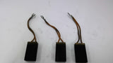 Carbon Motor Brush 2 1/8 L 1 1/8 W 1/2 Shunt 5 3/8 OAL 7 1/2 Set of 3