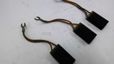 Carbon Motor Brush 2 1/8 L 1 1/8 W 1/2 Shunt 5 3/8 OAL 7 1/2 Set of 3