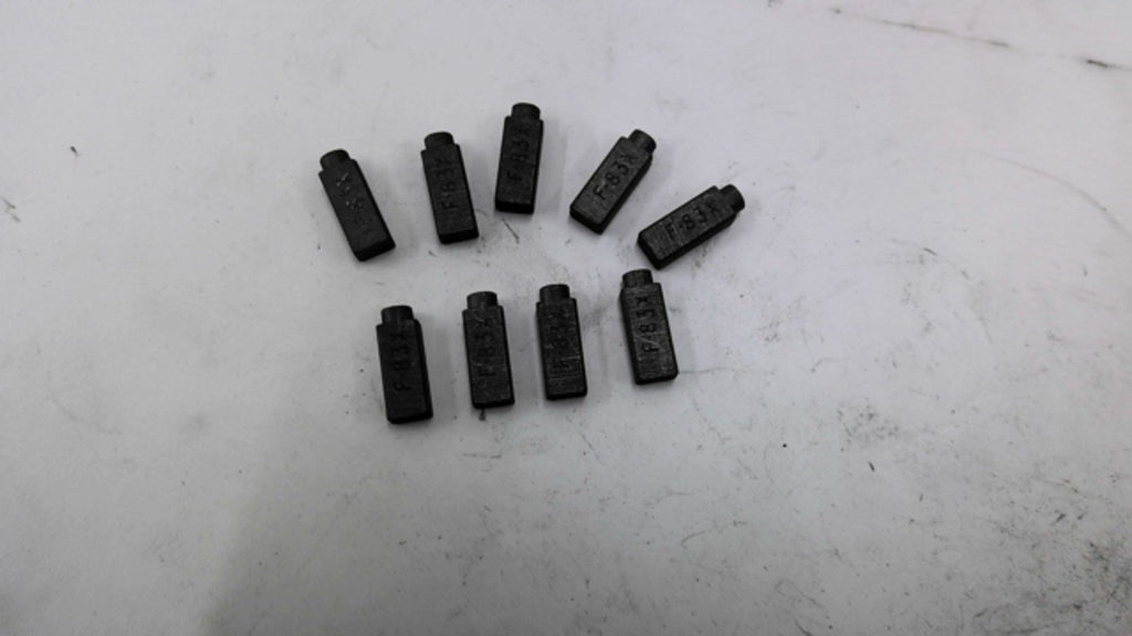 F-83X Carbon Motor Brush Set of 9