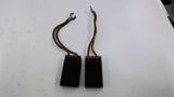 Carbon Motor Brush 2 1/8 L 1 1/8 W 1/2 Shunt 5 3/8 OAL 7 1/2 Set of 2
