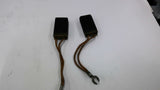 Carbon Motor Brush 2 1/8 L 1 1/8 W 1/2 Shunt 5 3/8 OAL 7 1/2 Set of 2