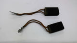 Carbon Motor Brush 2 1/8 L 1 1/8 W 1/2 Shunt 5 3/8 OAL 7 1/2 Set of 2