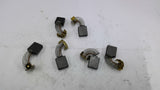 Carbon Motor Brush 3/4" L 1 1/8" W 5/8" Shunt 1 1/4" OAL 3"Set of 6