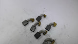 Carbon Motor Brush 3/4" L 1 1/8" W 5/8" Shunt 1 1/4" OAL 3"Set of 6