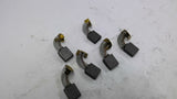 Carbon Motor Brush 3/4" L 1 1/8" W 5/8" Shunt 1 1/4" OAL 3"Set of 6