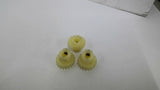 1108 Nylon Spur Gear 20 Teeth 3/8" Bore 15/16" Length 1-1/4" Wide Lot Of 3