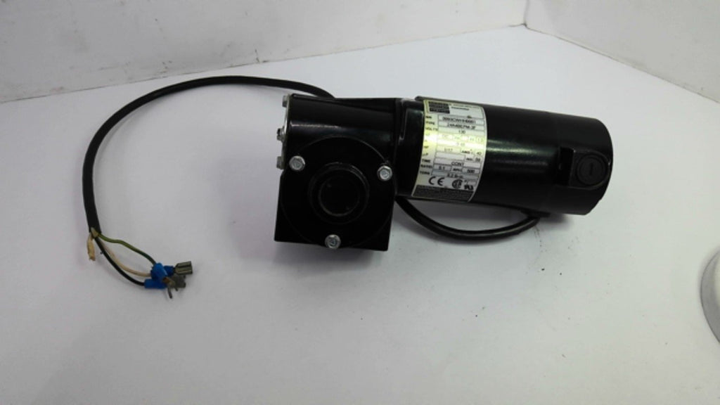 Bodine 24A4BEPM-3F 1/17HP DC Gearmotor 130VDC 0.48AMPS