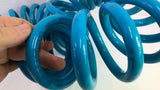 Coil hose 1/2" Air Line 20' Long 120PSI Max Quick Attachment Coupling