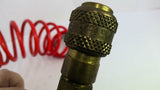Rectus-Tema727801 Nycoil Red Air Hose With A Dixon Quick Coupling 1/4" Size