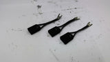 Motor Brushes 1.260x .978x 0.391 3.855Shunt Lot of 3